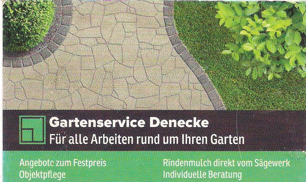 Kontakt Minden Gartenservice Denecke.